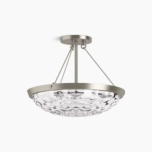 Kohler Arendela 3 Light Semi Flush Mount 29374-SF03B-BNL - Plumbing Market