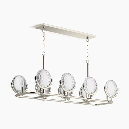 Kohler Arendela 8 Light Linear Chandelier 29382-CH08B-SNL - Plumbing Market