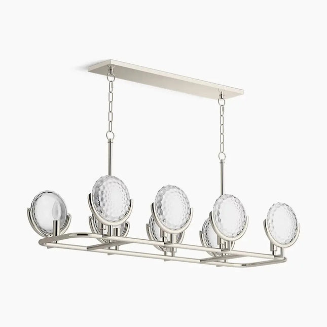 Kohler Arendela 8 Light Linear Chandelier 29382-CH08B-SNL - Plumbing Market