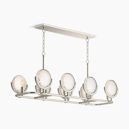 Kohler Arendela 8 Light Linear Chandelier 29382-CH08B-SNL - Plumbing Market