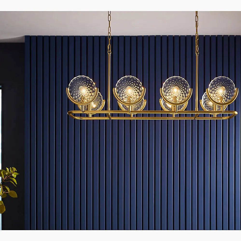 Kohler Arendela 8 Light Linear Chandelier 29382-CH08B-SNL - Plumbing Market