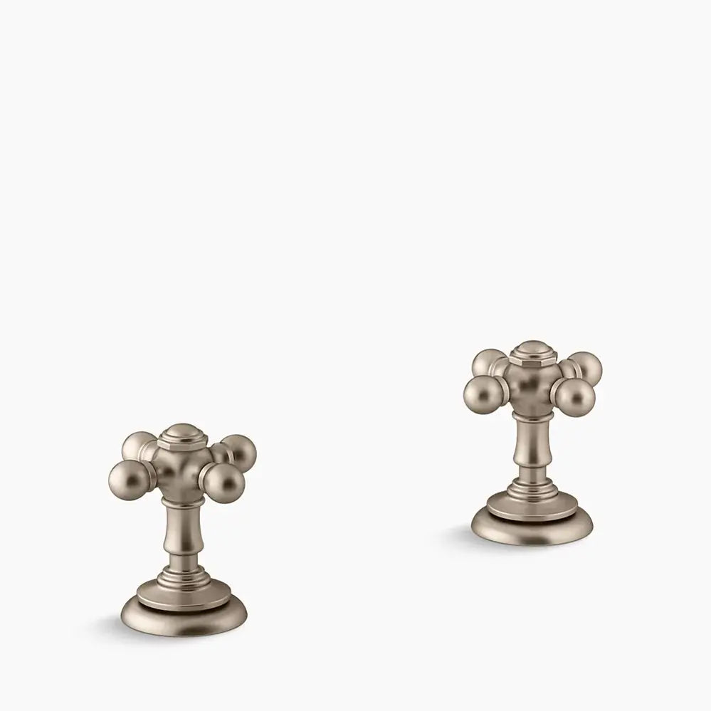 Kohler Artifacts Bath Handle Trim, Cross T98071-3-BV - Plumbing Market