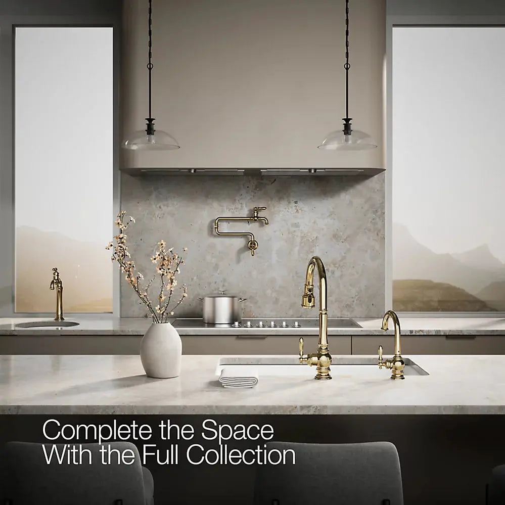 Kohler Artifacts Beverage Faucet Vibrant French Gold - Plumbing Market