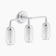 Kohler Artifacts Triple Sconce 32806-SC03-CPL - Plumbing Market