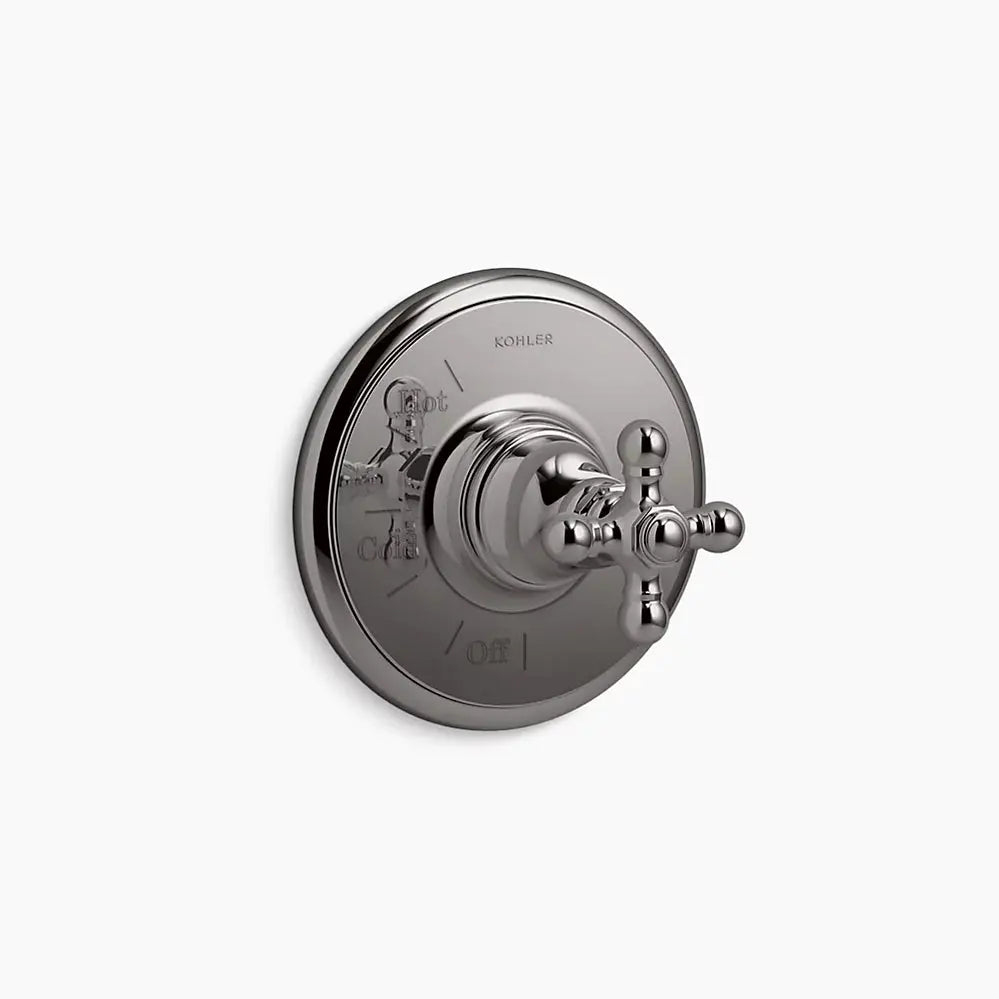 Kohler Artifactsrite-Tempvlv Trm W/O Div,Crss TS72767-3-TT - Plumbing Market