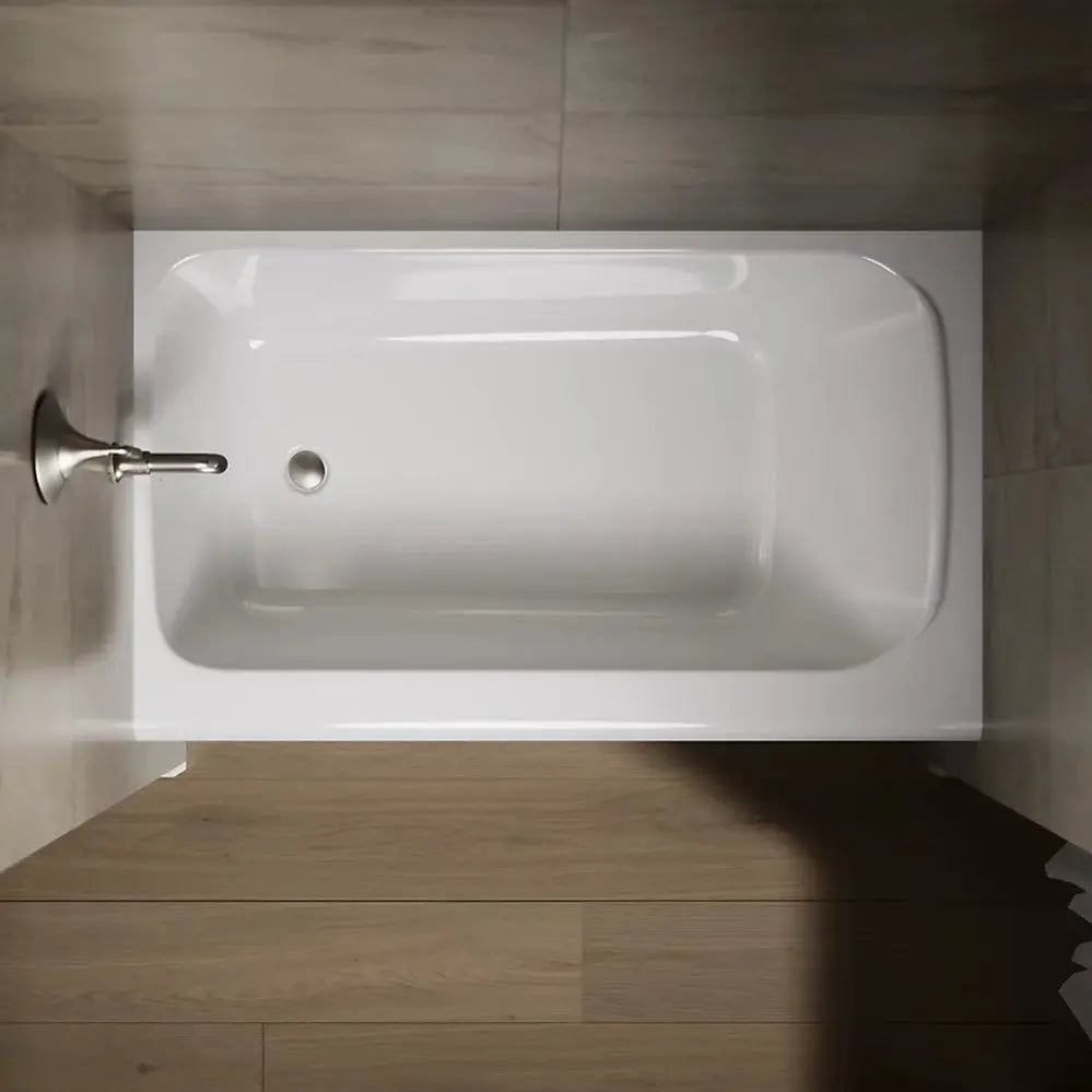 Kohler Avec 60" x 36" alcove bath, left drain K-25832-LA-0 - Plumbing Market
