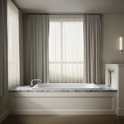 Kohler Avec 60" x 42" drop-in bath K-25833-0 - Plumbing Market