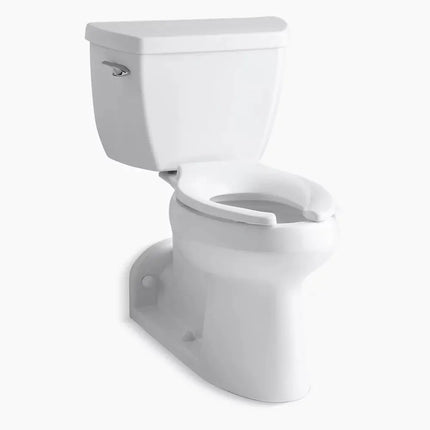 Kohler Barrington Two-piece Elongated Toilet 1.0 gpf in White - Plumbing Market