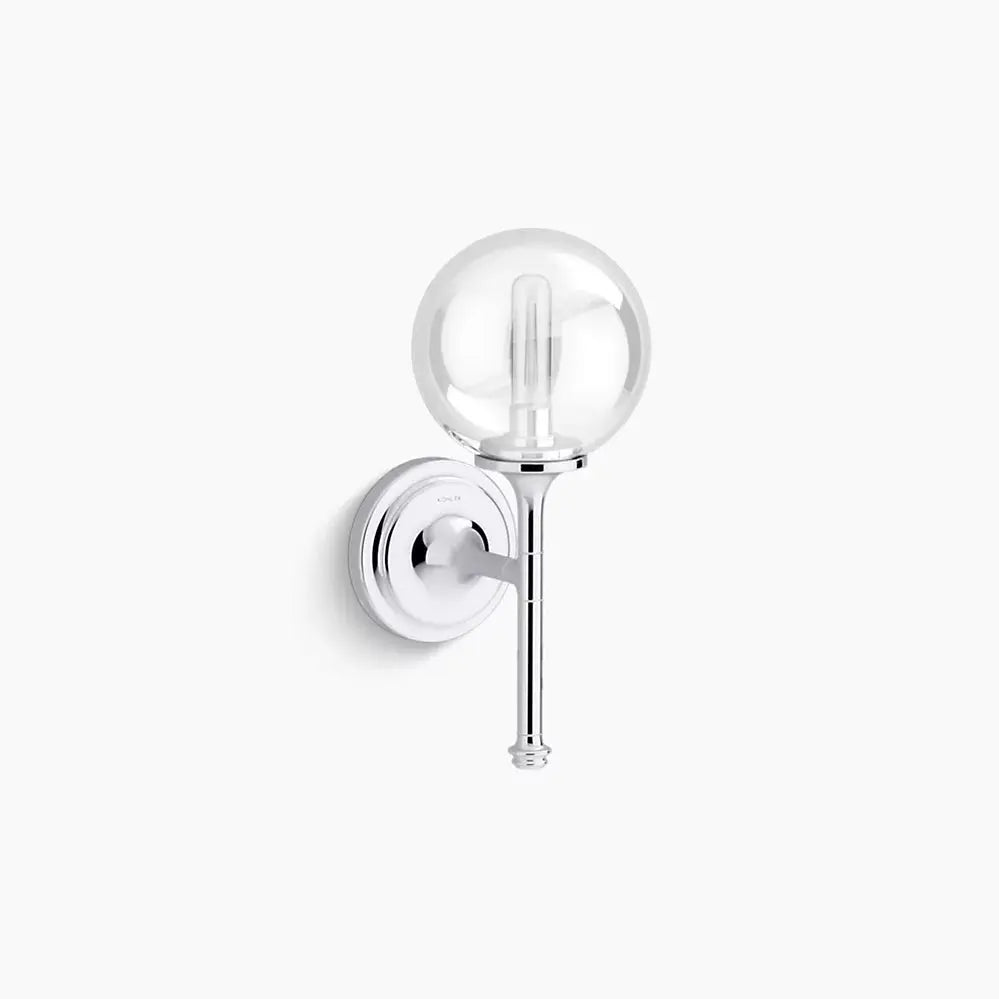 Kohler Bellera 1 Light Sconce 31761-SC01-CPL - Plumbing Market