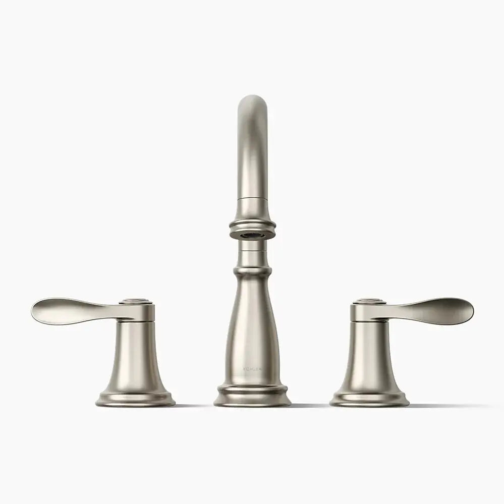 Kohler Bellera Deck-mount bathtub faucet trim Vibrant Brushed Nickel - Plumbing Market