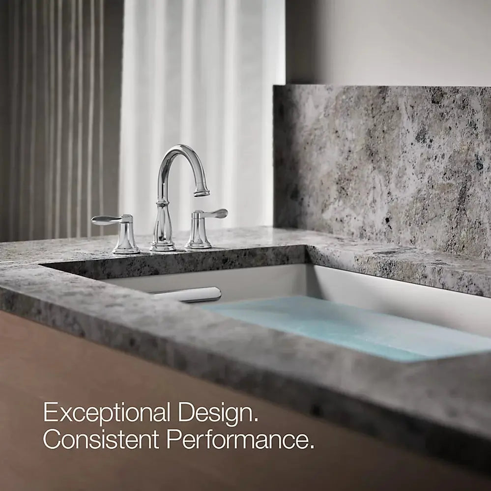 Kohler Bellera Widespread Deck-mount bathtub faucet trim Polished Chrome - Plumbing Market