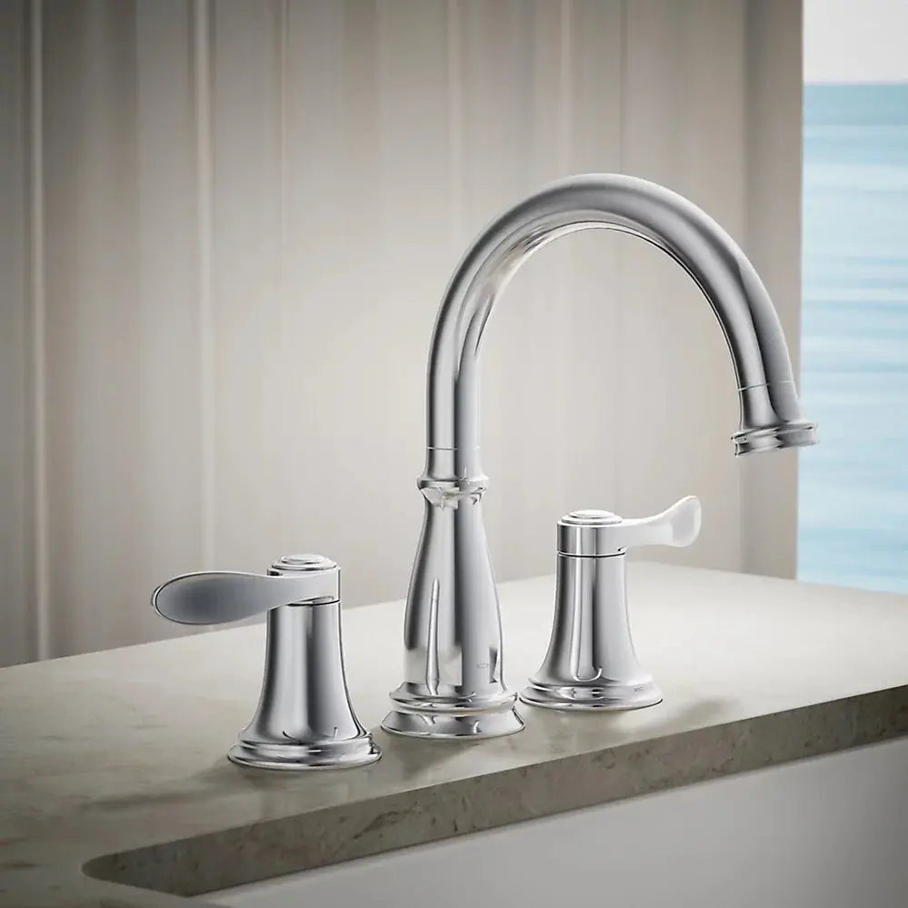 Kohler Bellera Widespread Deck-mount bathtub faucet trim Polished Chrome - Plumbing Market