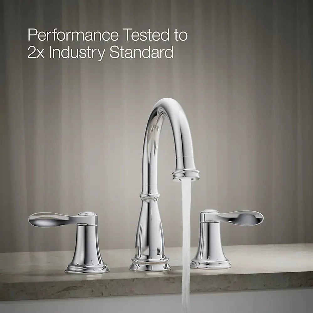 Kohler Bellera Widespread Deck-mount bathtub faucet trim Polished Chrome - Plumbing Market