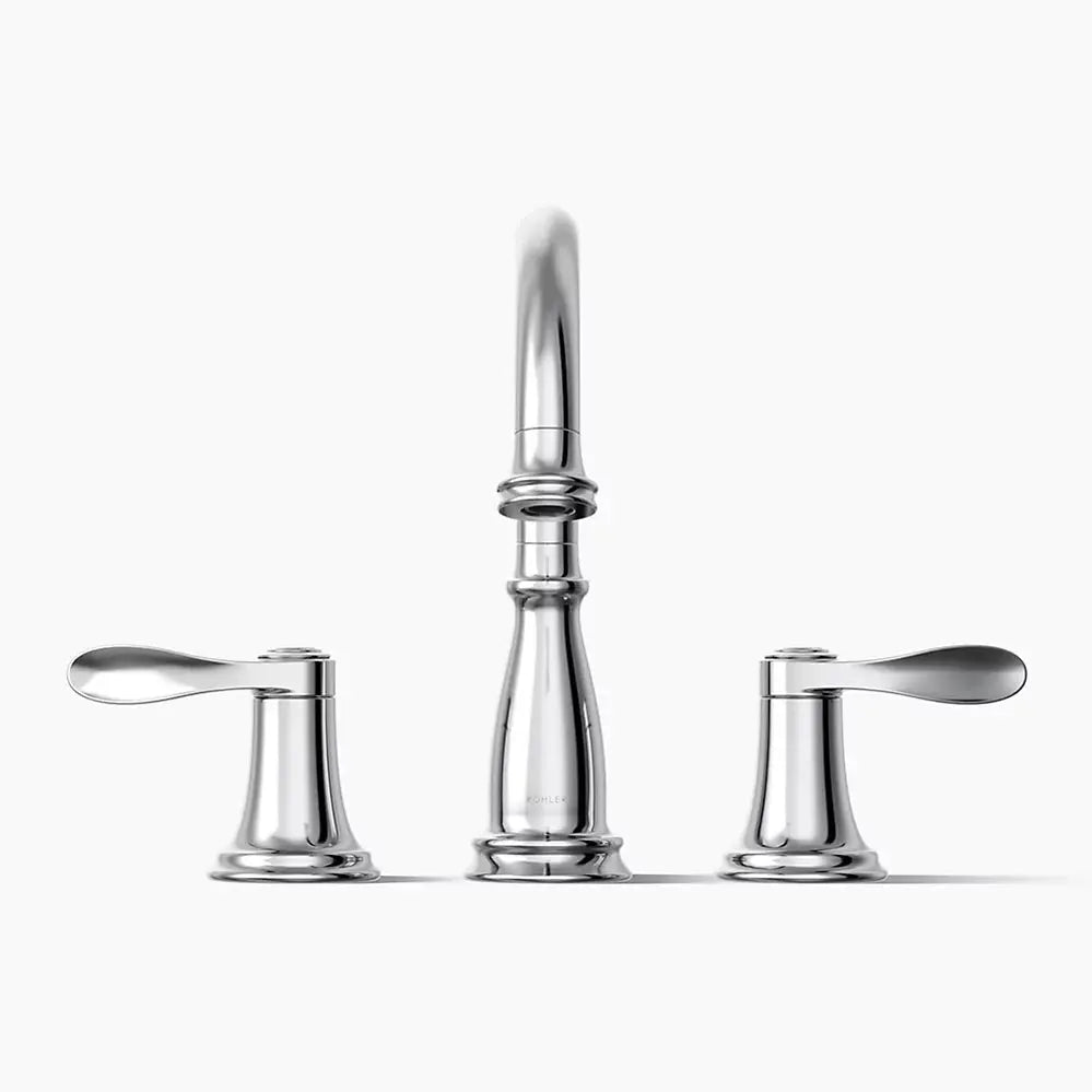 Kohler Bellera Widespread Deck-mount bathtub faucet trim Polished Chrome - Plumbing Market