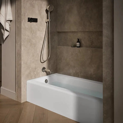 Kohler Bellwether 60" x 30-1/4" alcove bath, left drain K-837-0 - Plumbing Market