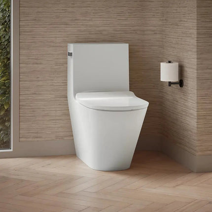 Kohler Brazn One Piece Compact Elongated Skirted Toilet Dual Flush 22378-0 - Plumbing Market