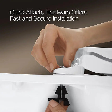 Kohler Brevia Quick-Release Elongated Toilet Seat 4774-0 - Plumbing Market
