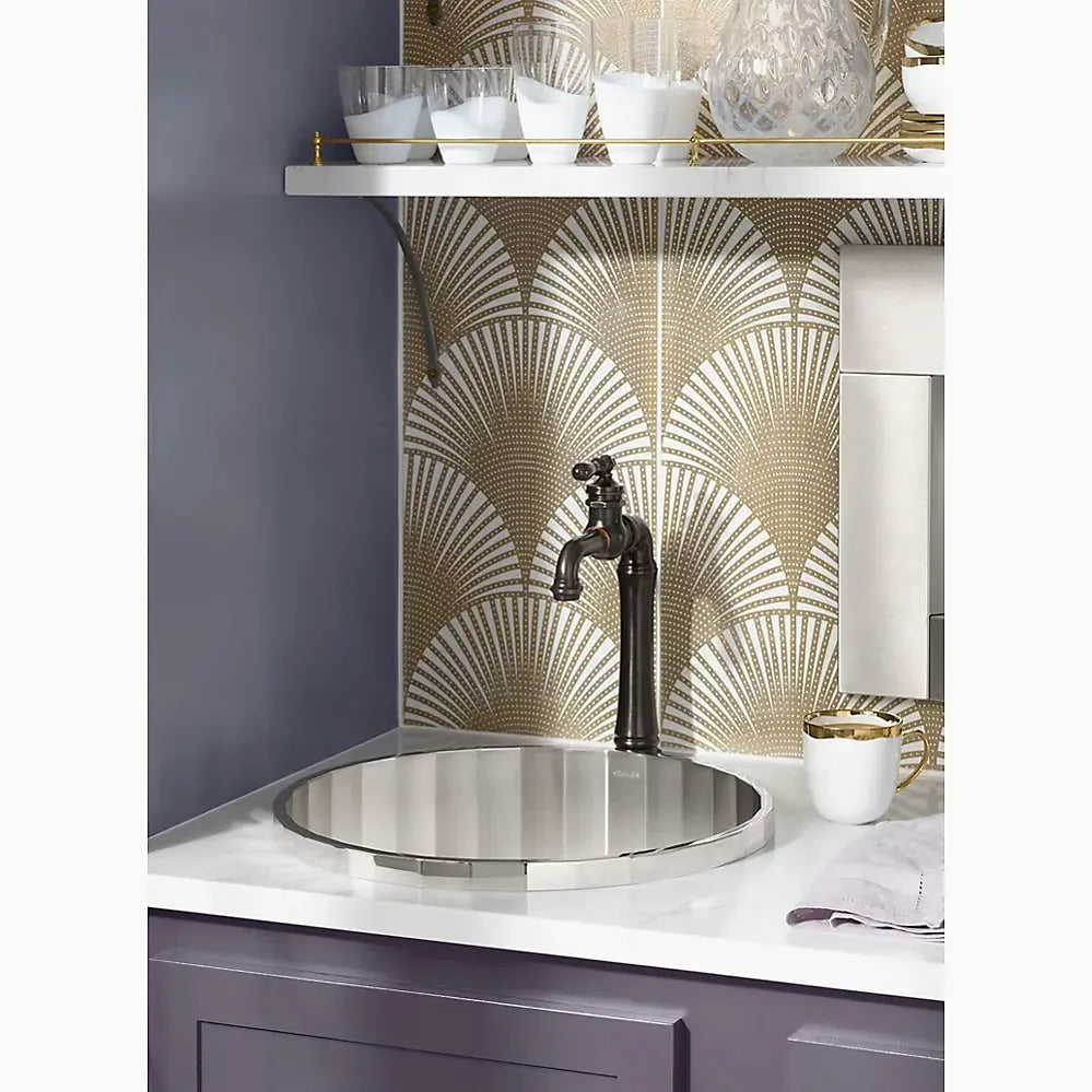 Kohler Brinx 18-3/4" Top-Mount Single-Bowl Bar Sink K-3674-NA - Plumbing Market