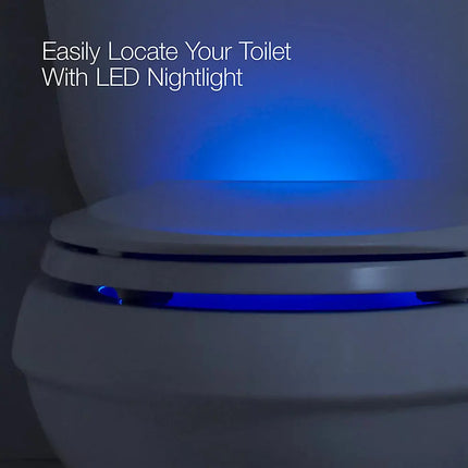 Kohler Cachet Nightlight ReadyLatch Quiet-Close Elongated Toilet Seat - Plumbing Market