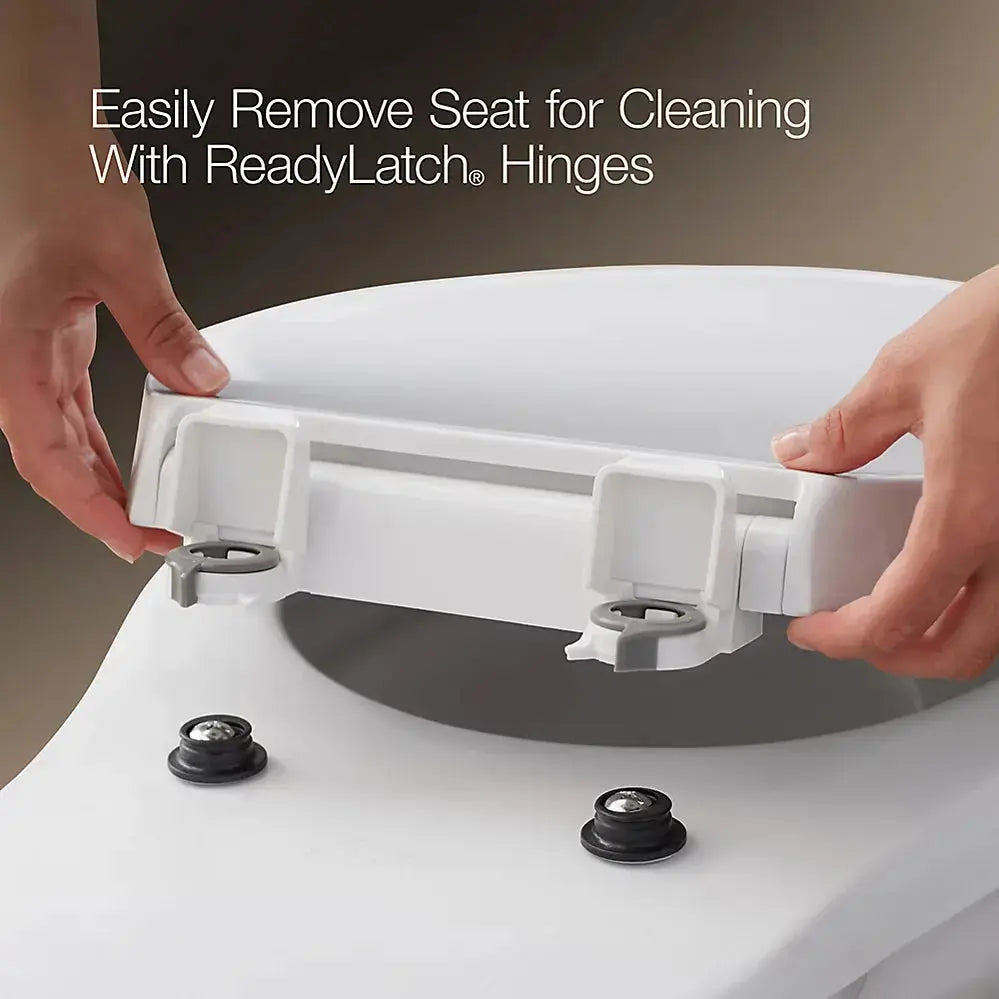 Kohler Cachet ReadyLatch Quiet-Close Elongated Toilet Seat 4636-RL-0 - Plumbing Market