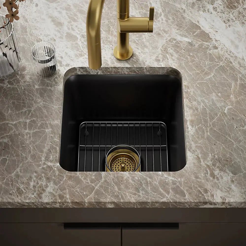 Kohler Cairn 15-1/2" undermount bar sink 8223-CM1 - Plumbing Market