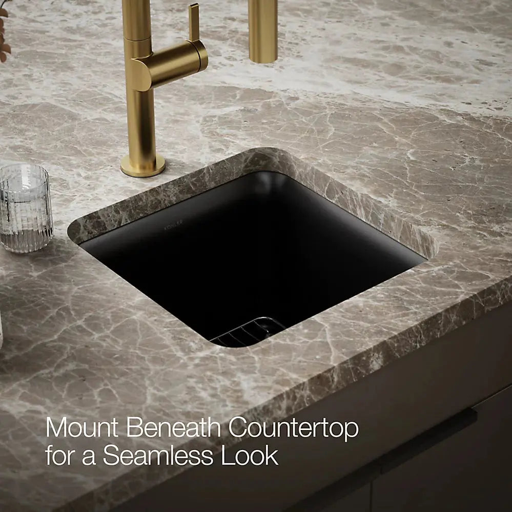 Kohler Cairn 15-1/2" undermount bar sink 8223-CM1 - Plumbing Market