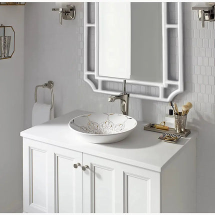 Kohler Caravan Persia On Conical Bell Lav 14223-SR2-0 - Plumbing Market