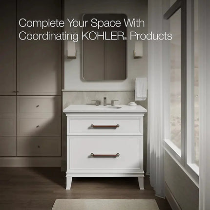Kohler Caxton 15 Inch Oval Undermount Bathroom Sink 2209-0 - Plumbing Market