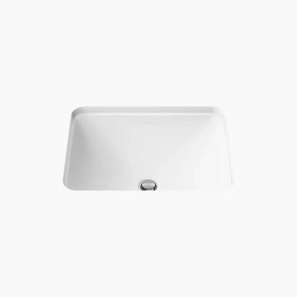 Kohler Caxton 20-1/2" Rectangular Undermount Bathroom Sink 20000-0 - Plumbing Market
