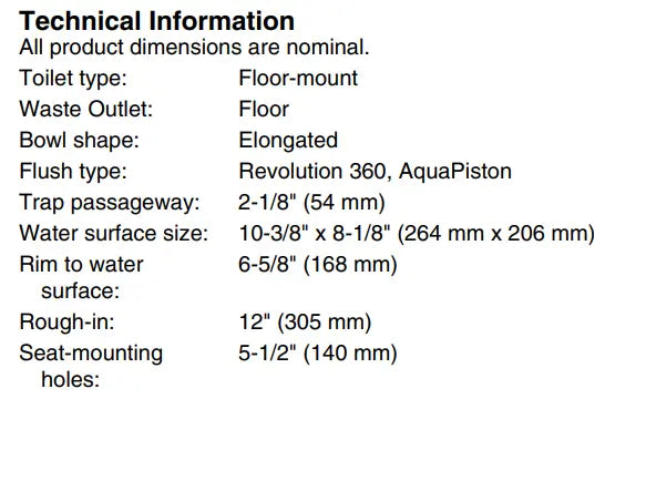 Kohler Cimarron Two-piece Elongated Toilet 1.28 gpf - Plumbing Market