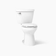 Kohler Cimarron Two-piece elongated toilet, 1.6 gpf Less Seat 360 Flush - Plumbing Market