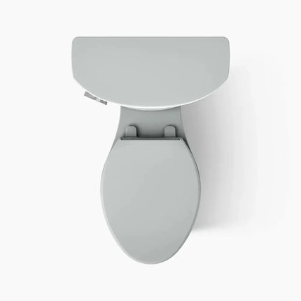 Kohler Cimarron® Two-piece elongated toilet, 1.28 gpf Ice Gray - Plumbing Market