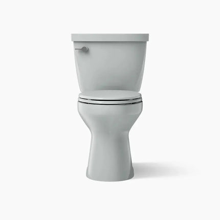 Kohler Cimarron® Two-piece elongated toilet, 1.28 gpf Ice Gray - Plumbing Market