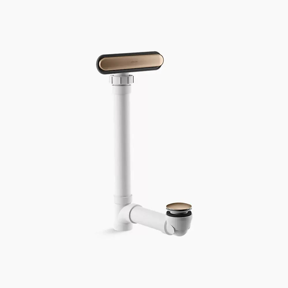 Kohler Clearflo Slotted Overflow Bathtub Drain Vibrant Brushed Bronze - Plumbing Market