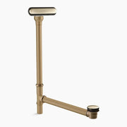 Kohler Clearflo Slotted overflow brass bath drain Vibrant French Gold - Plumbing Market