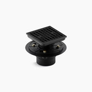 Kohler Clearflo Square design tile-in shower drain matte black - Plumbing Market