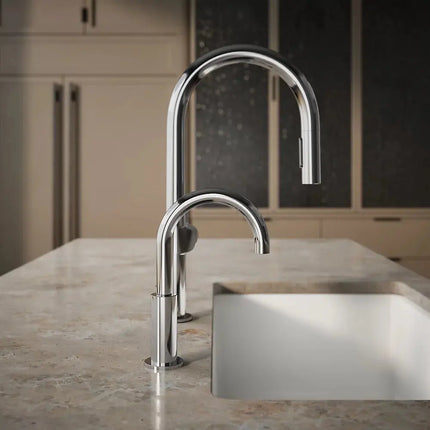 Kohler Components Arc Spout Beverage Faucet in Chrome - Plumbing Market