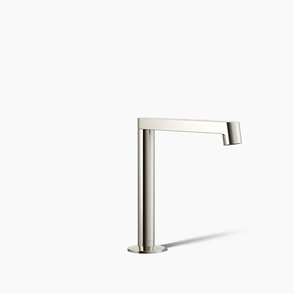 Kohler Components Bathroom sink faucet spout with Row design Polished Nickel - Plumbing Market