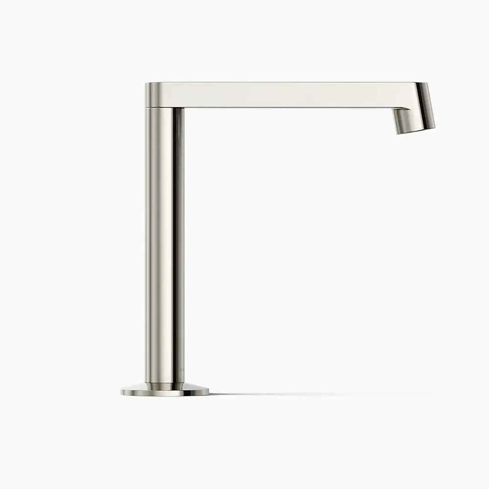 Kohler Components Bathroom sink faucet spout with Row design Polished Nickel - Plumbing Market