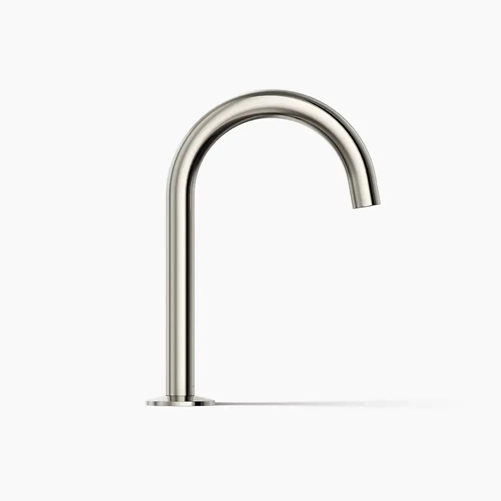 Kohler Components Bathroom sink faucet spout with Tube design Vibrant Polished Nickel - Plumbing Market