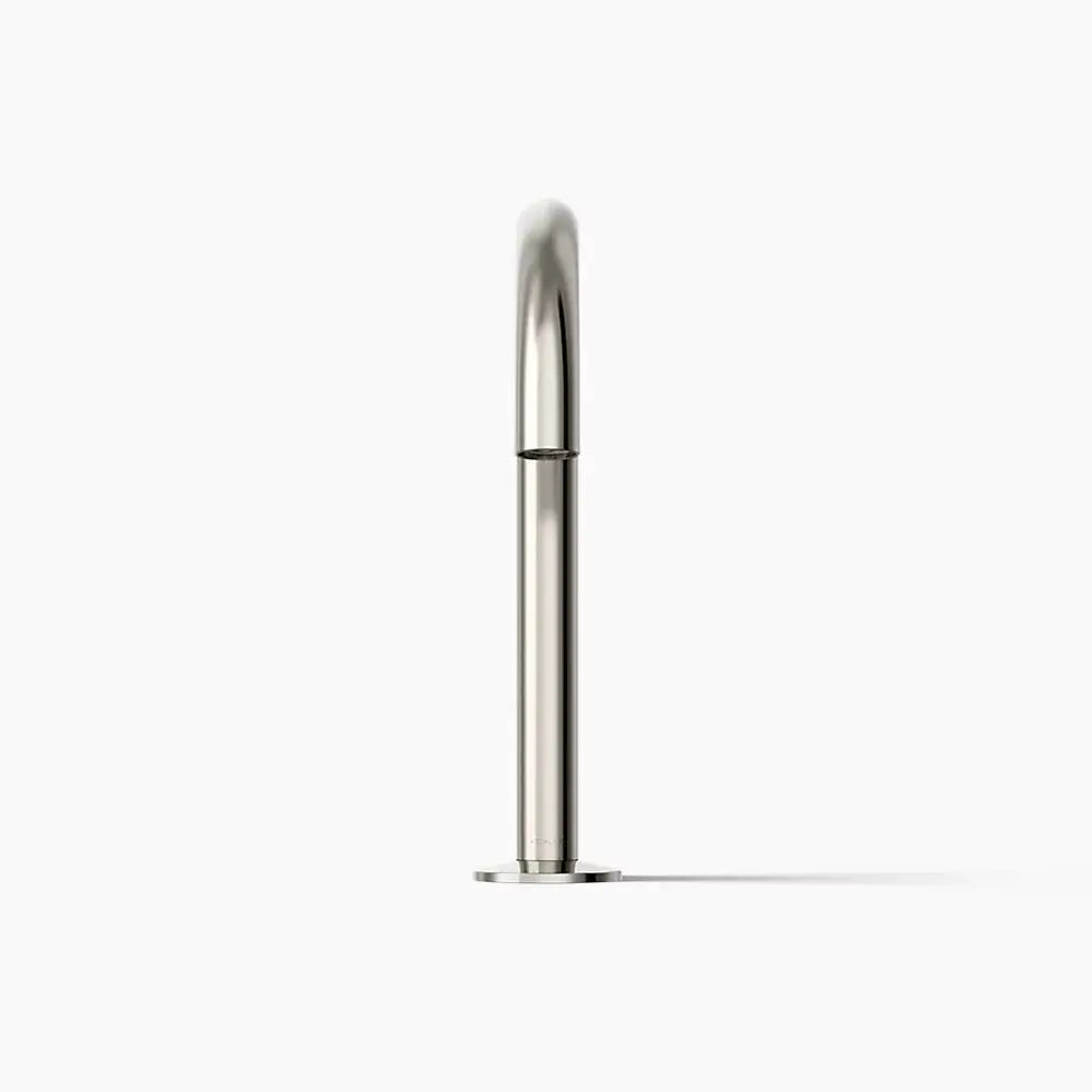 Kohler Components Bathroom sink faucet spout with Tube design Vibrant Polished Nickel - Plumbing Market