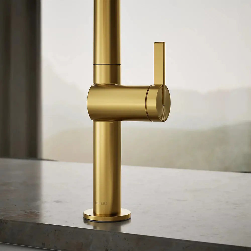 Kohler Components Pull-down kitchen sink faucet with two-function sprayhead K-28269-2MB - Plumbing Market