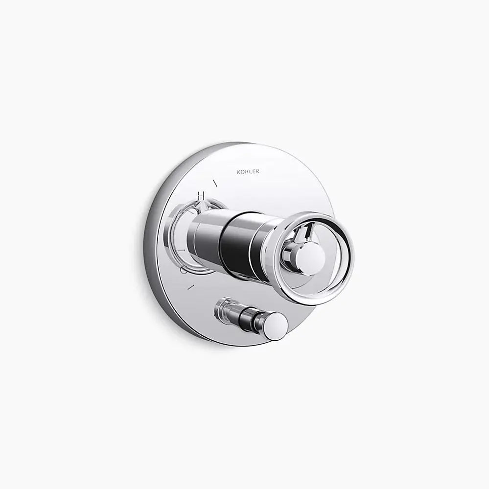 Kohler Components Rite-Temp Vlv Trm W/Div T78016-9-CP - Plumbing Market