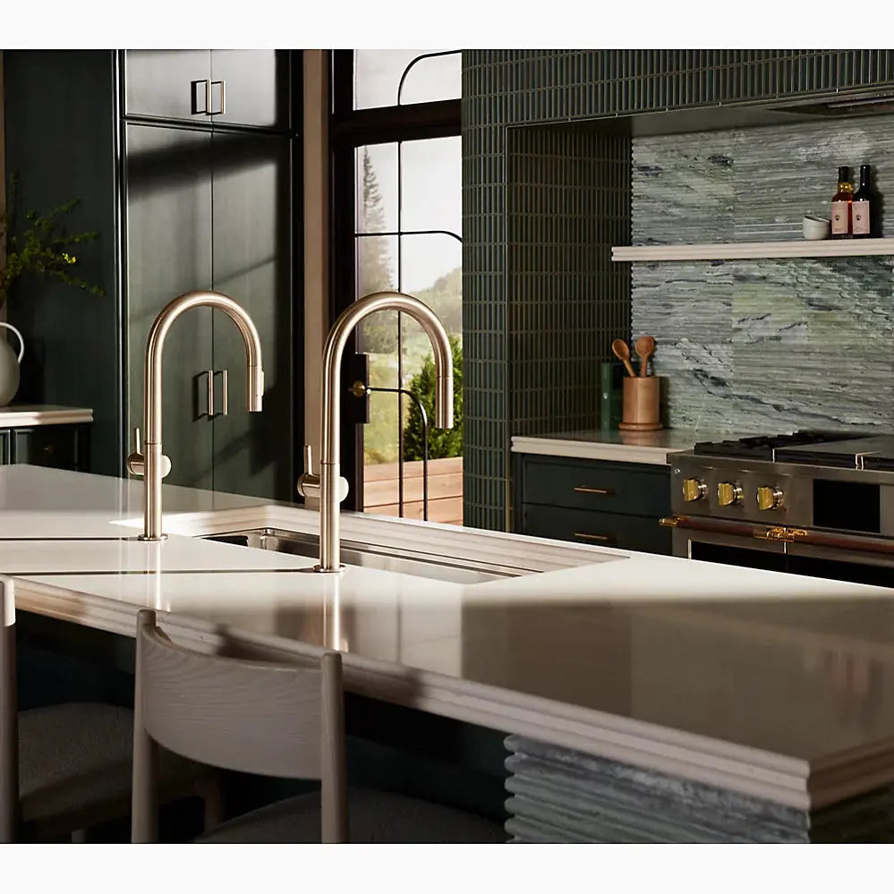 Kohler Components Touchless Pull Down Kitchen Sink Faucet With Two Function Sprayhead - Plumbing Market