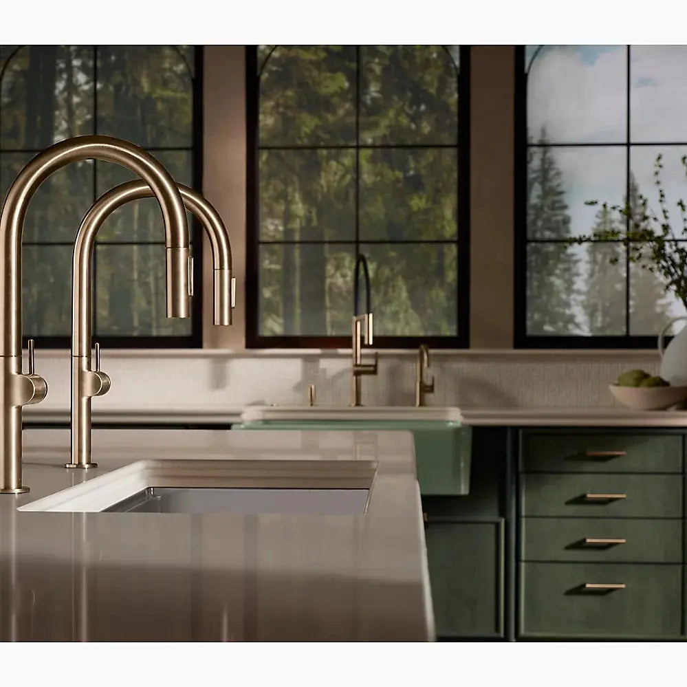 Kohler Components Touchless Pull Down Kitchen Sink Faucet With Two Function Sprayhead - Plumbing Market