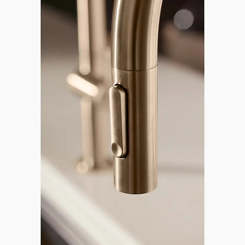 Kohler Components Touchless Pull Down Kitchen Sink Faucet With Two Function Sprayhead - Plumbing Market