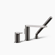Kohler Composed Deck-mount bath faucet with handshower Vibrant Titanium - Plumbing Market