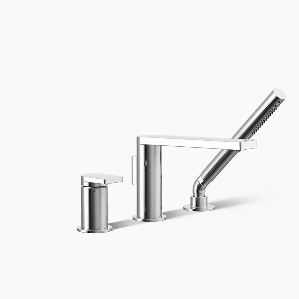 Kohler Composed Deck-mount bath faucet with handshower chrome - Plumbing Market