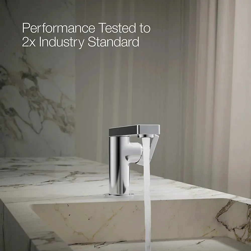 Kohler Composed Single-handle bathroom sink faucet with Lever handle, 1.2 gpm K-73167-4-CP - Plumbing Market