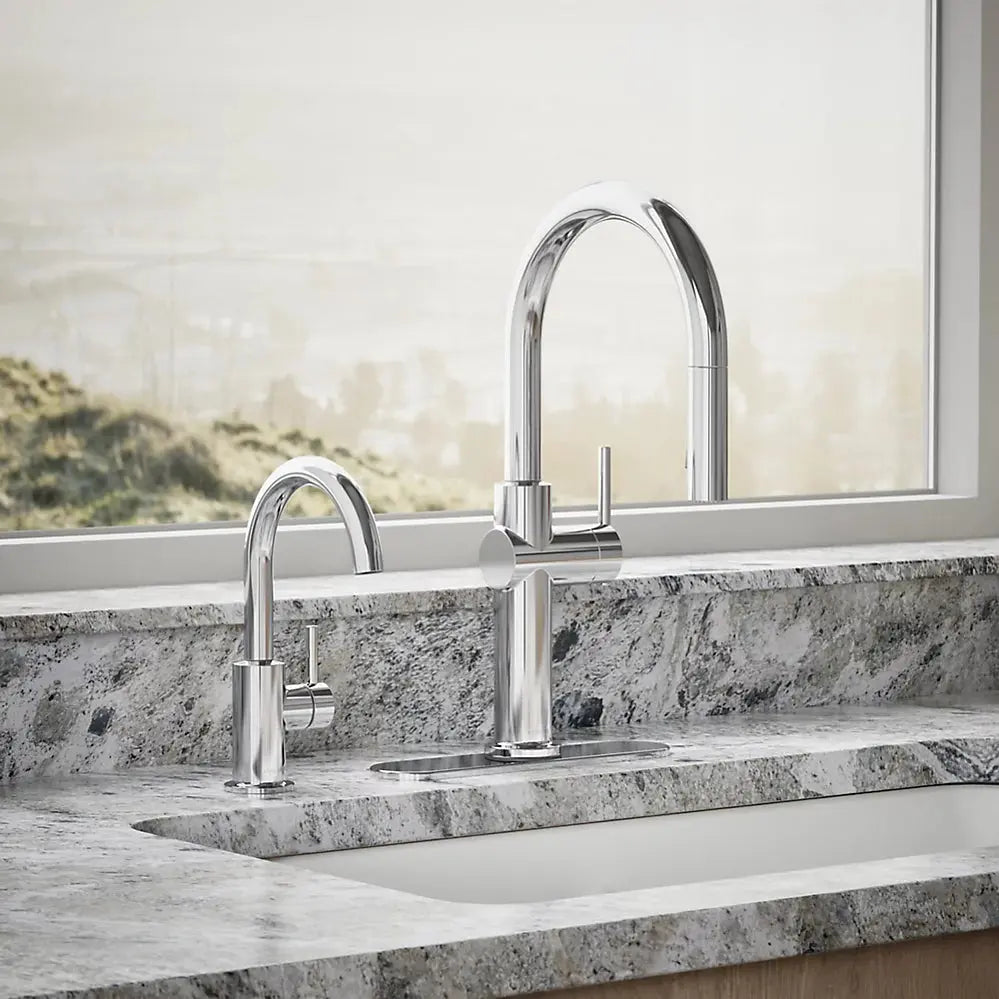 Kohler Contemporary Beverage Faucet Polished Chrome - Plumbing Market